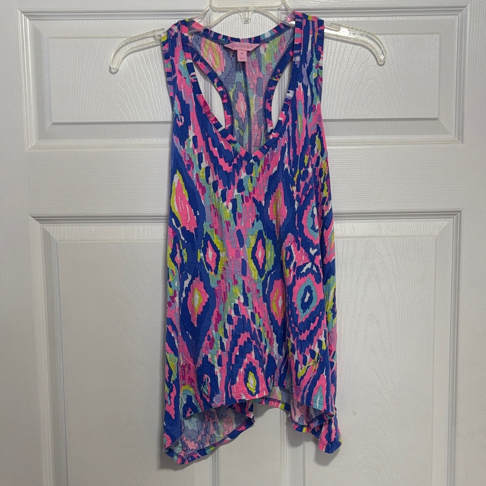 Lilly Pulitzer Women’s size Medium Colorful Flowy Tank Top